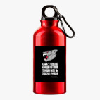 Металлическая бутылка 400 мл UV-DTF