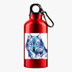 Металлическая бутылка 400 мл UV-DTF