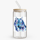 Банка с бамбуковой крышкой