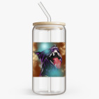 Банка с бамбуковой крышкой