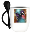 Кружка с ложкой