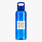 Прозрачная спортивная бутылка