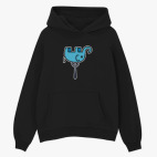 Толстовка худи оверсайз