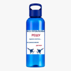 Прозрачная спортивная бутылка