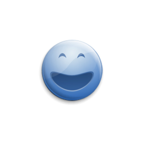 Значок 25мм Laugh