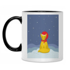 Кружка двухцветная