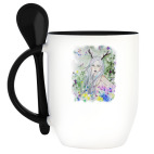 Кружка с ложкой