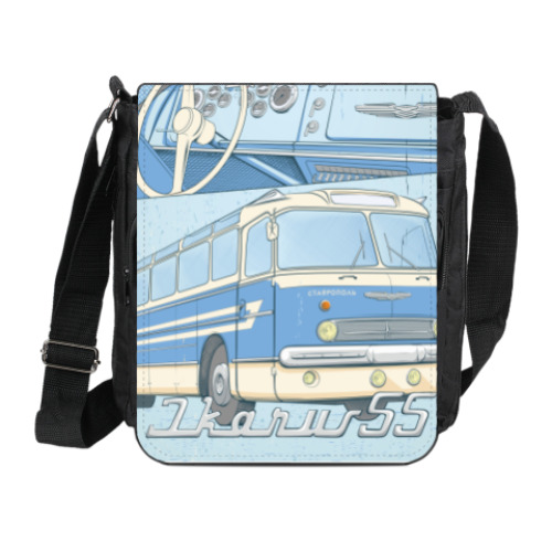 Сумка на плечо (мини-планшет) с принтом IKARUS 55