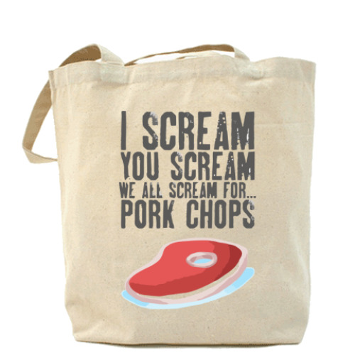 Сумка шоппер PORK CHOPS