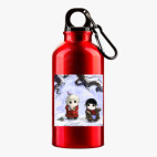 Металлическая бутылка 400 мл UV-DTF