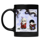 Кружка цветная UV-DTF