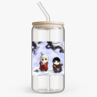 Банка с бамбуковой крышкой