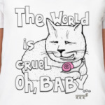 Мудрый котик с улиткой