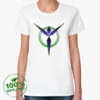 Женская футболка органик