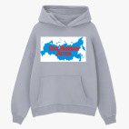 Толстовка худи оверсайз