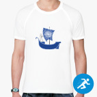 Мужская спортивная футболка