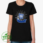 Женская футболка органик