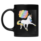 Кружка цветная UV-DTF