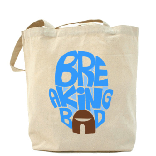 Сумка шоппер с принтом Breaking Walt