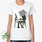 Женская футболка органик