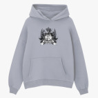 Толстовка худи оверсайз