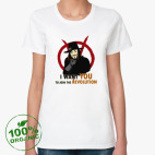 Женская футболка органик