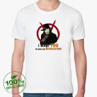 Мужская футболка органик