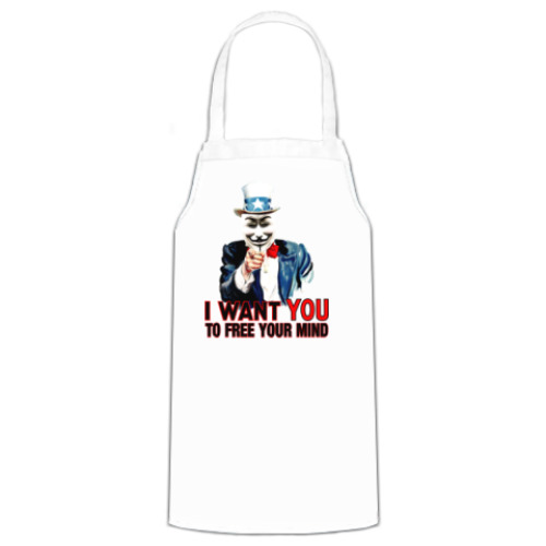 Фартук Anonymous Uncle Sam