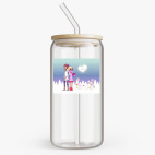 Банка с бамбуковой крышкой