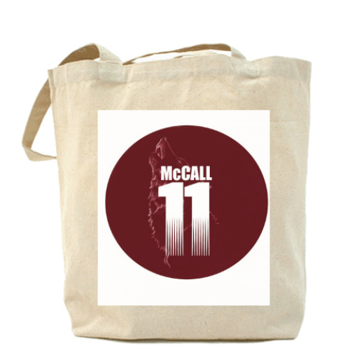 Сумка шоппер с принтом МакКолл