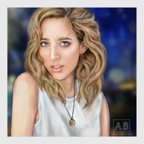 Постер с принтом KateClapp