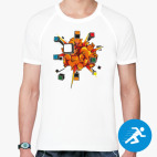 Мужская спортивная футболка