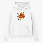 Толстовка худи оверсайз