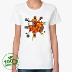 Женская футболка органик