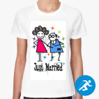 Женская спортивная футболка