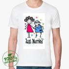 Мужская футболка органик