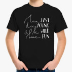 Детская футболка