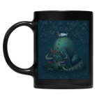 Кружка цветная UV-DTF