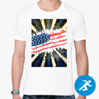 Мужская спортивная футболка