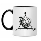 Кружка двухцветная