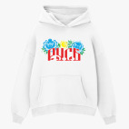 Толстовка худи оверсайз