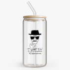 Банка с бамбуковой крышкой