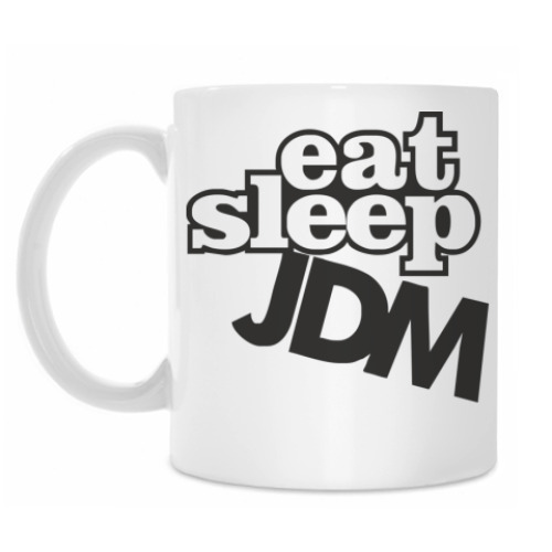 Кружка с принтом Sleep JDM