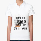 Женская рубашка поло