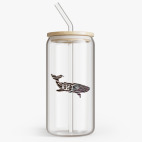 Банка с бамбуковой крышкой