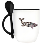 Кружка с ложкой