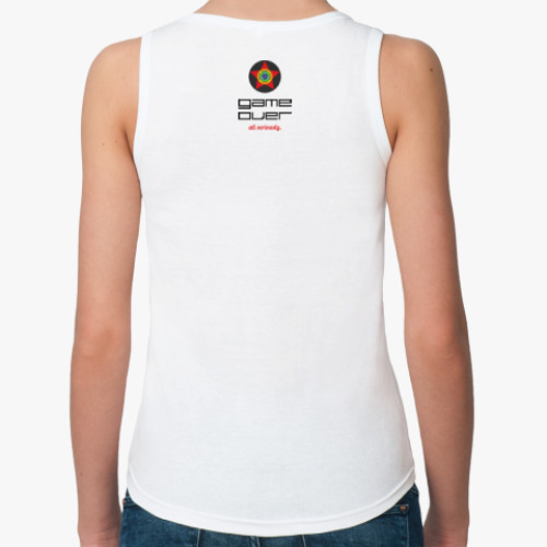 Женская майка с принтом Майка женская BTCH