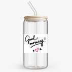 Банка с бамбуковой крышкой