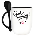 Кружка с ложкой