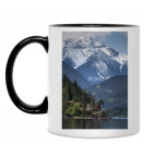 Кружка двухцветная